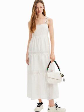 Desigual Embroidered Summer Dandelion Phuket Mini Handbag - NWT